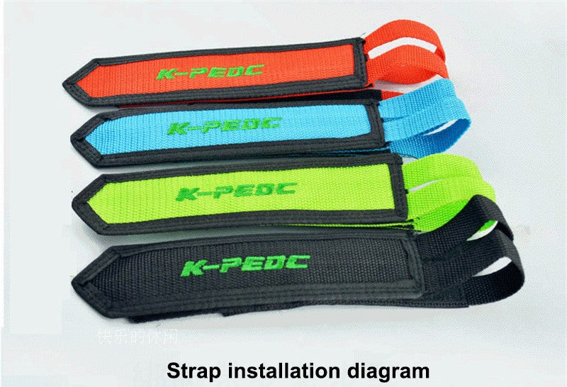 WEST BIKING 2Pcs Practical Bicycle Pedal Strap