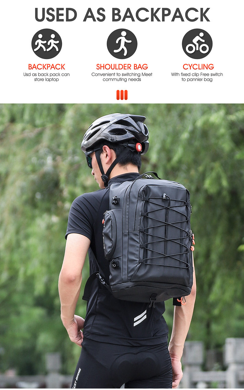 Multifunctional Bike Bag Rear Seat Trunk Bag