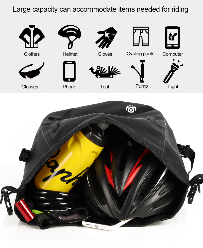 WEST BIKING Multifunctional Bike Bag Rear Seat Trunk Bag