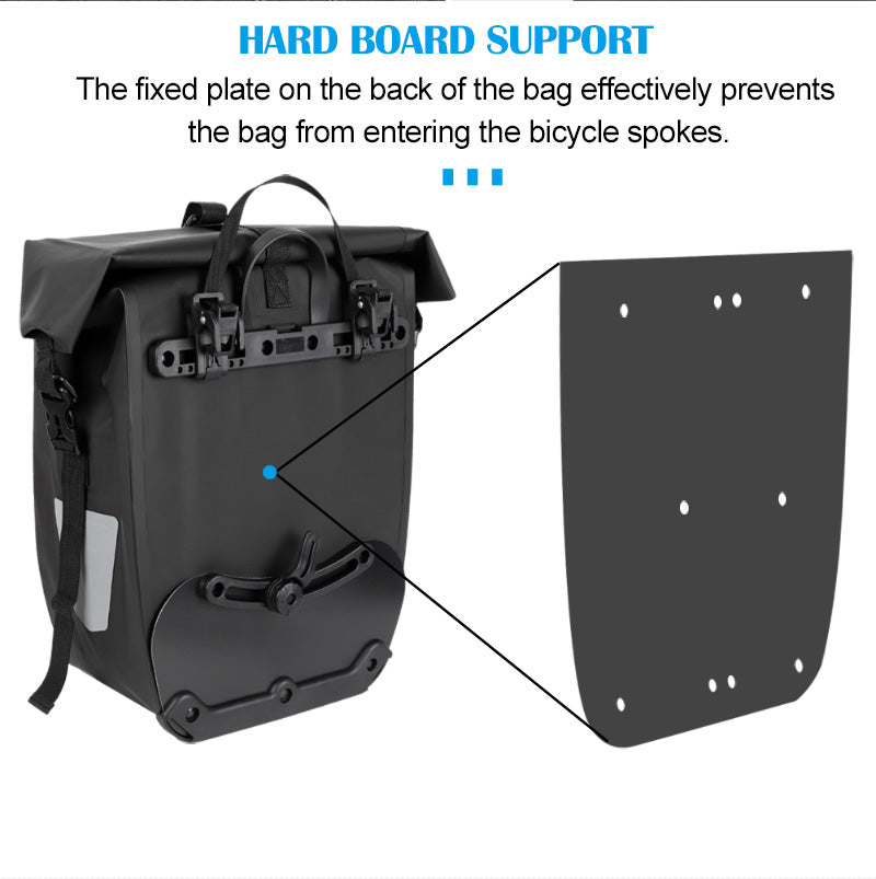 WEST BIKING Multifunctional Bike Bag Rear Seat Trunk Bag