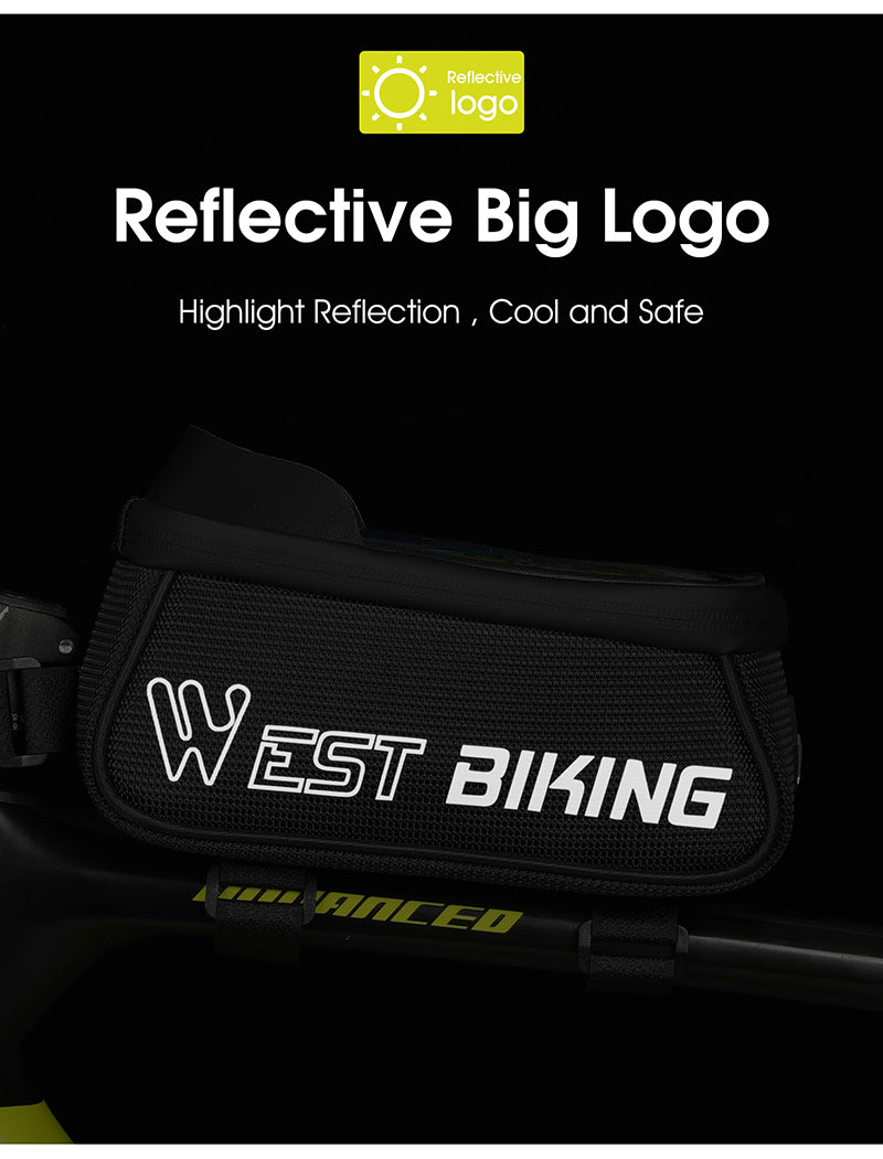 WEST BIKING Bicycle Bag Sensitive Touch Screen Bike Phone Bag