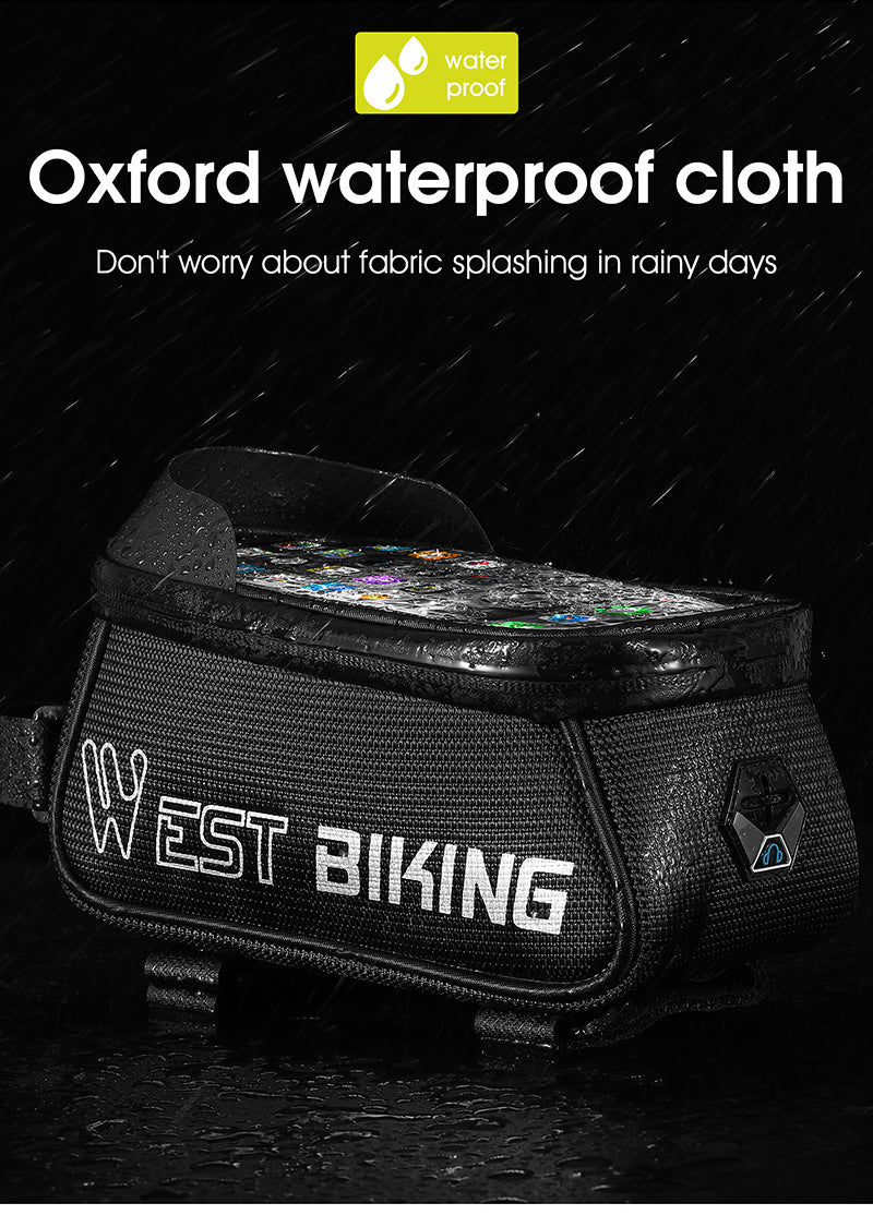 WEST BIKING Bicycle Bag Sensitive Touch Screen Bike Phone Bag